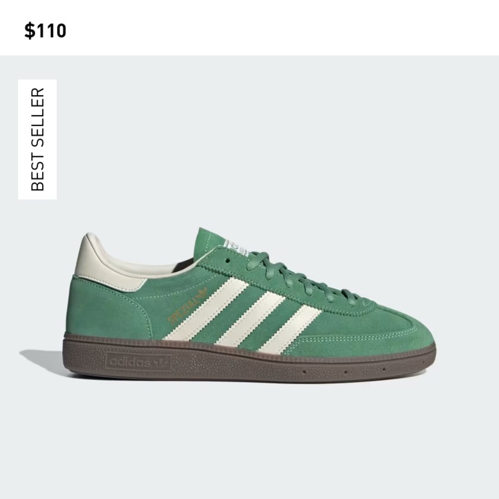 Adidas Spezial Vintage Green Women’s 7.5 like new